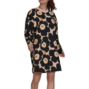 Adidas x Marimekko Long Sleeve Fleece Dress